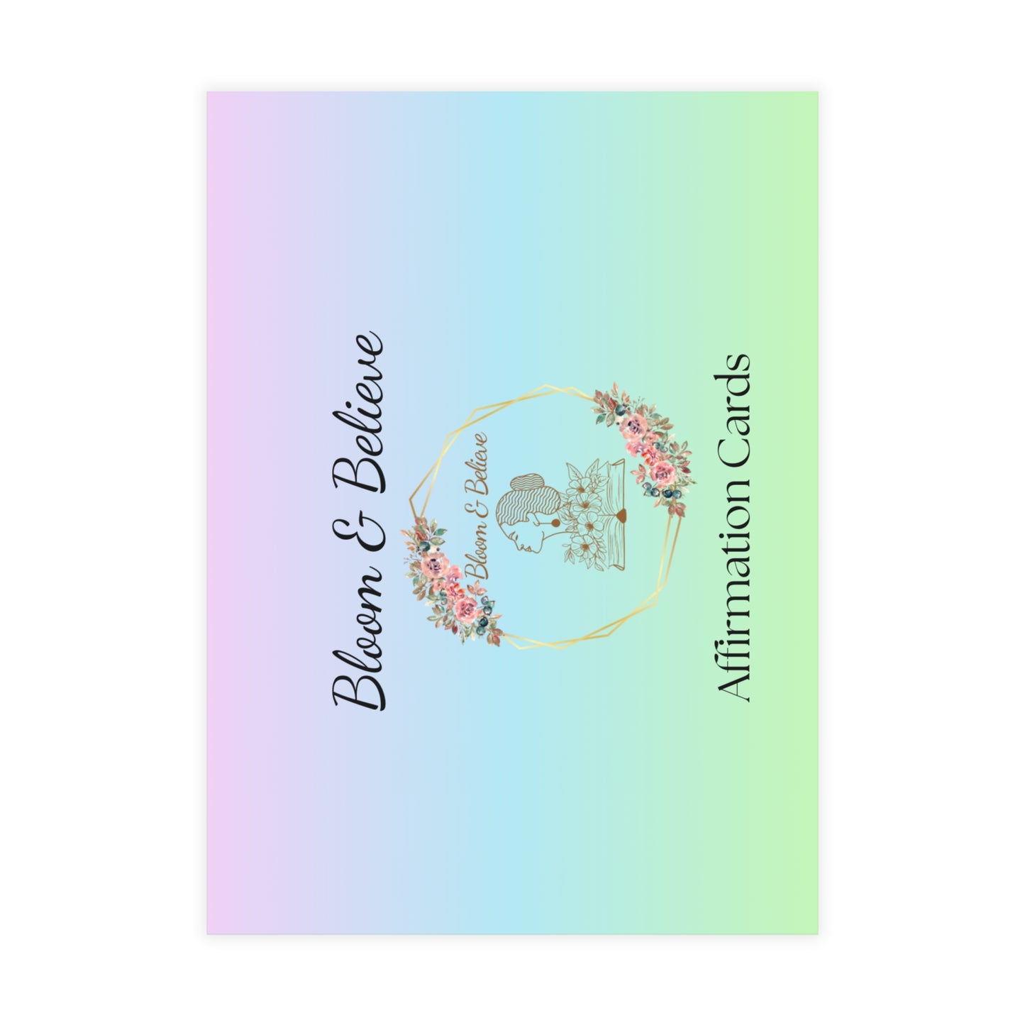 Affirmation Cards (Royal Peacock)