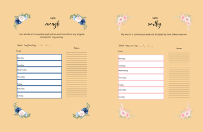 Positive affirmations planner (autumn)