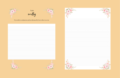 Affirmation Journals (Tangerine)