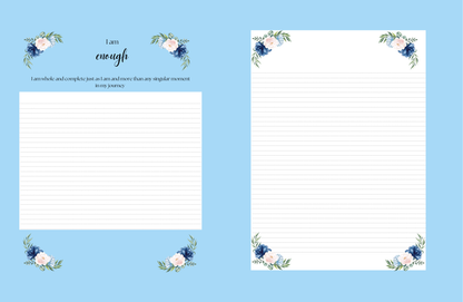 Affirmations Journal (Blueberry)