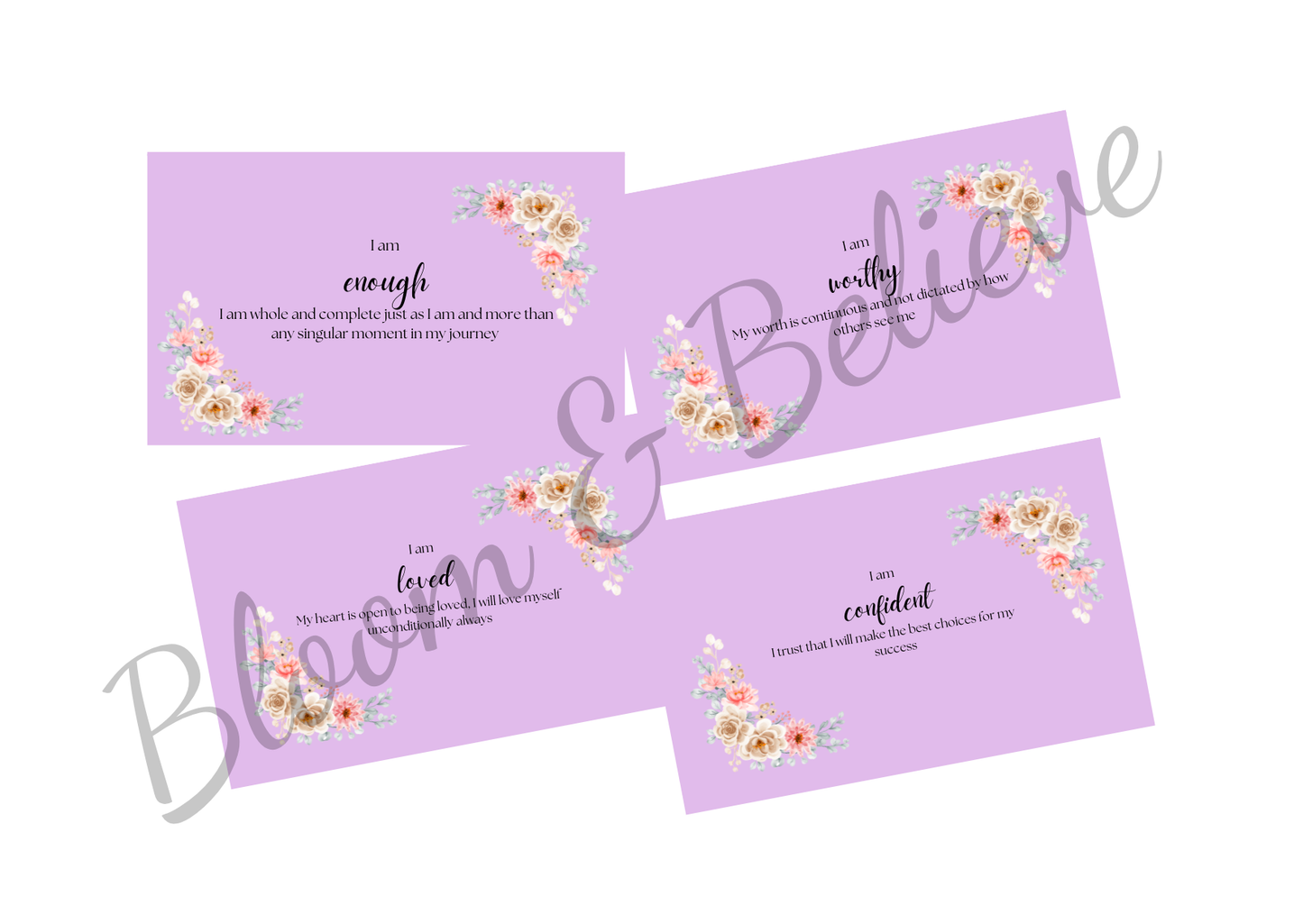 Affirmation Cards (Violet Starling)