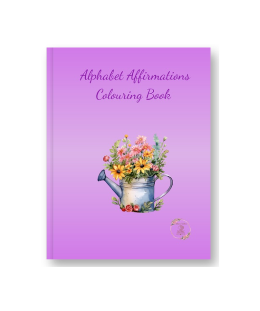 Alphabet Colouring Book (Violet)