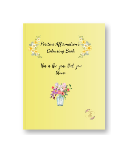 Affirmation Colouring Books (Citrine)
