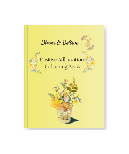 Affirmation Colouring Books (Citrine)