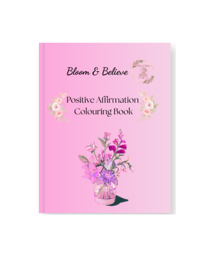 Affirmation Colouring Book (Ruby)