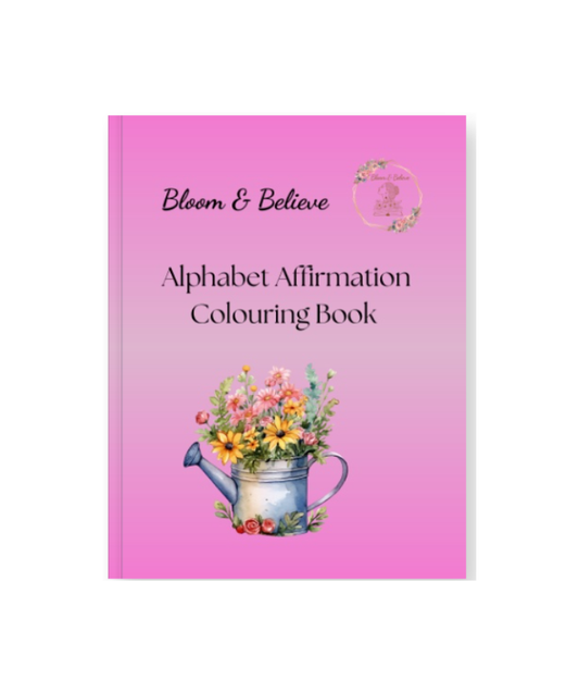 Alphabet Colouring Book (Rose)