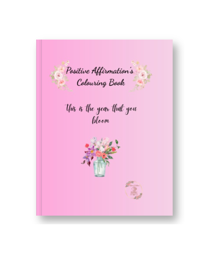 Affirmation Colouring Book (Ruby)
