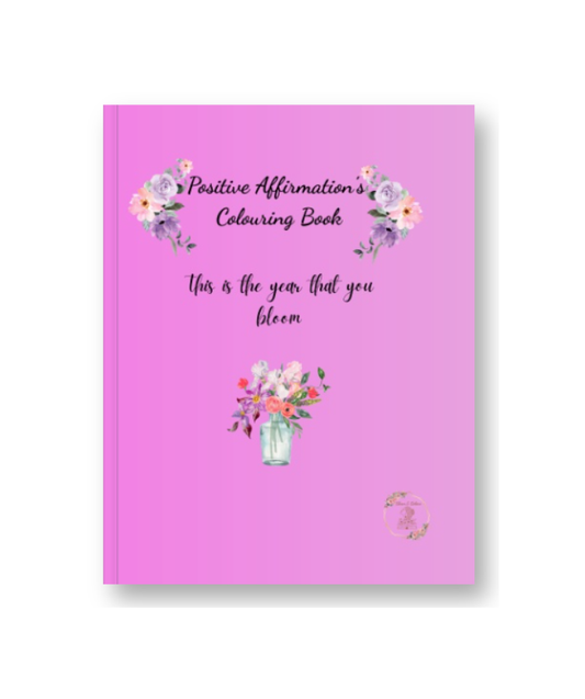 Affirmation Colouring Book (Amethyst)